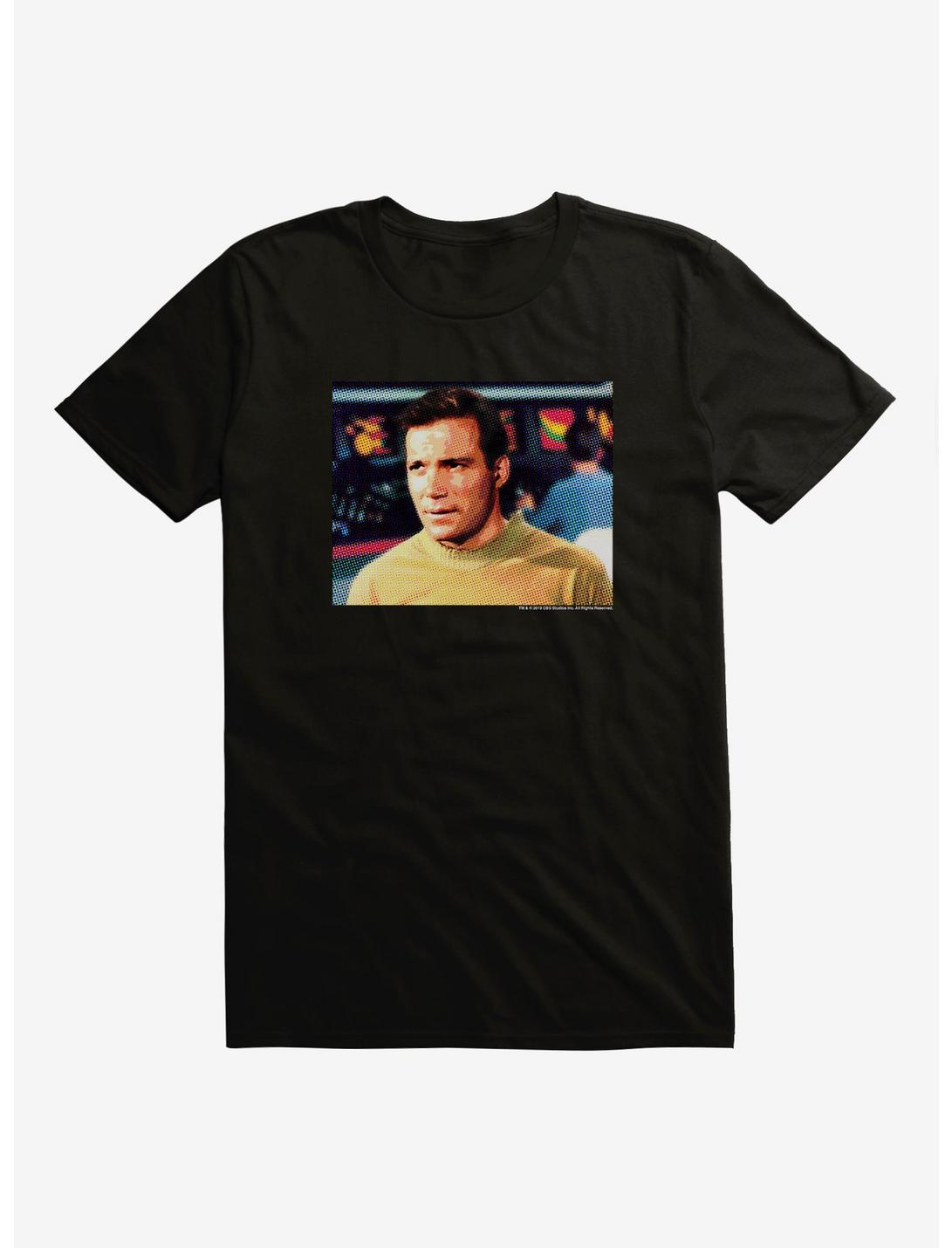 Star Trek Kirk Closeup T-Shirt, BLACK, hi-res