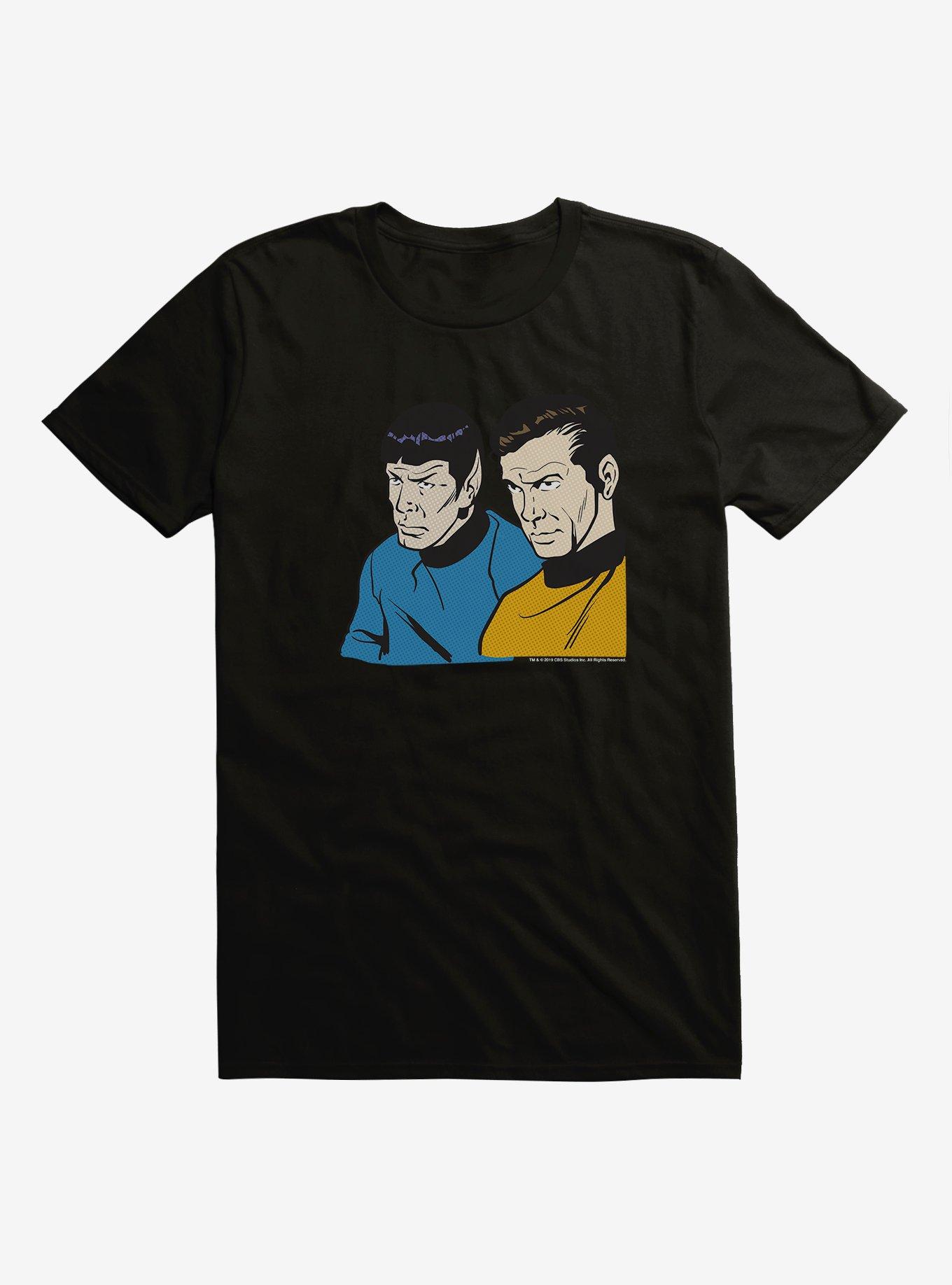 Star Trek Spock And Kirk Pop Art T-Shirt, , hi-res