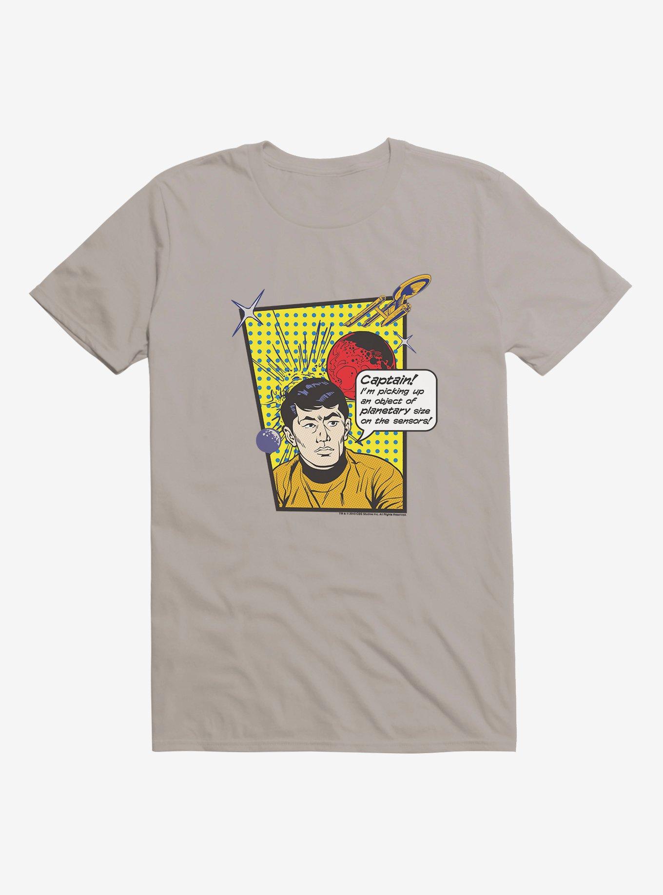 Star Trek  Sulu Comic T-Shirt, LIGHT GREY, hi-res