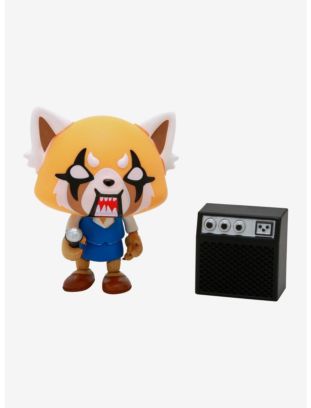 The Loyal Subjects Aggretsuko Death Metal Star Eyes Action Vinyl Summer Convention Exclusive, , hi-res