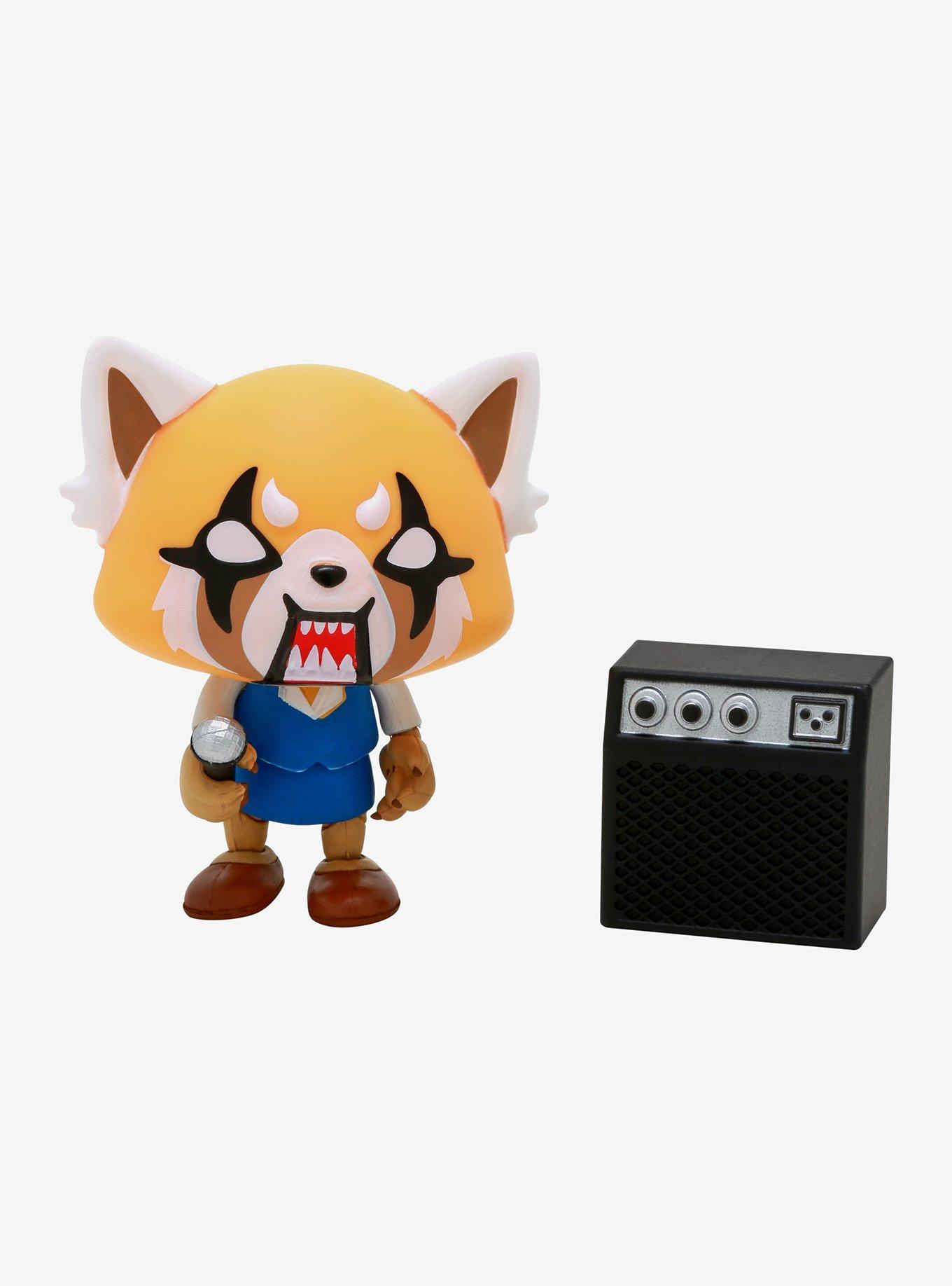 The Loyal Subjects Aggretsuko Death Metal Star Eyes Action Vinyl Summer Convention Exclusive, , hi-res