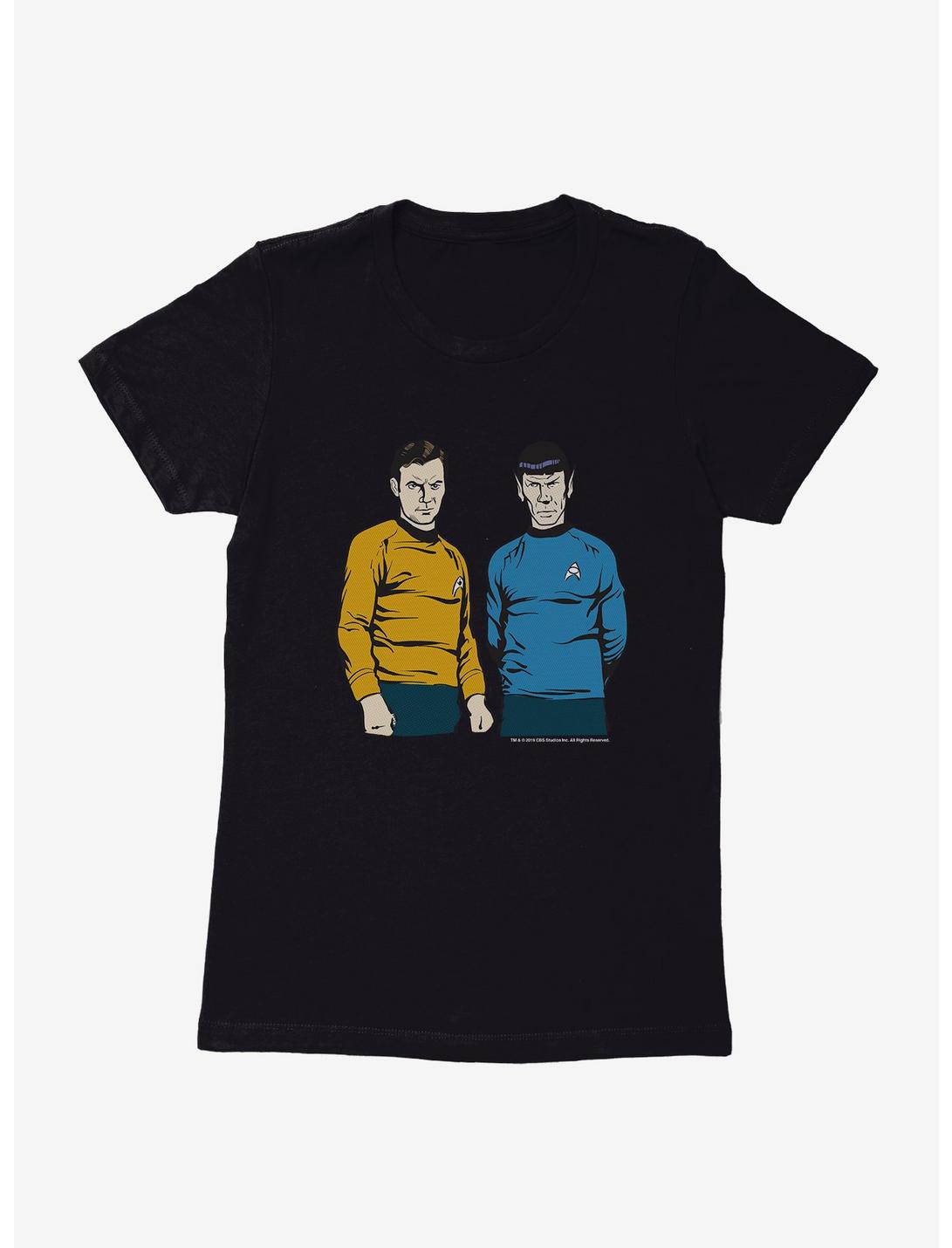 Star Trek Captain And Officer Womens T-Shirt, , hi-res
