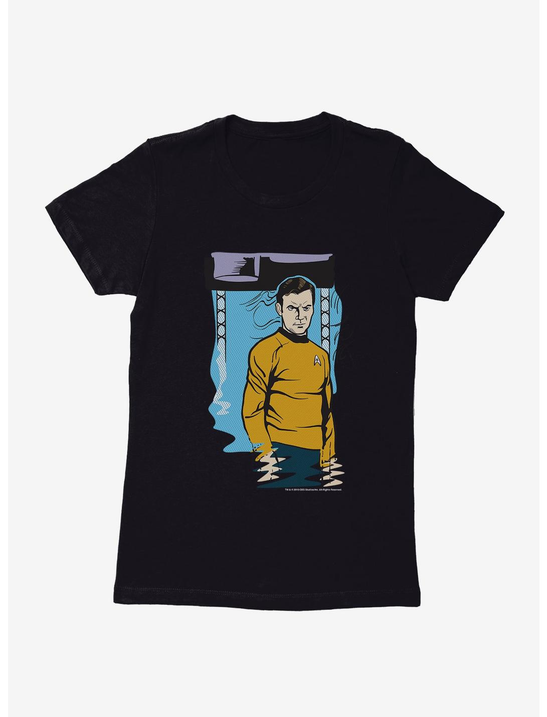 Star Trek James Kirk Womens T-Shirt, , hi-res