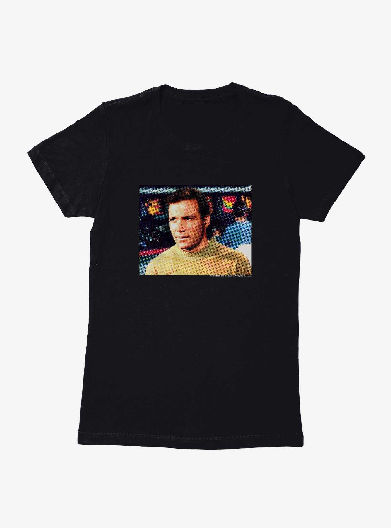 Star Trek Kirk Closeup Womens T-Shirt, , hi-res