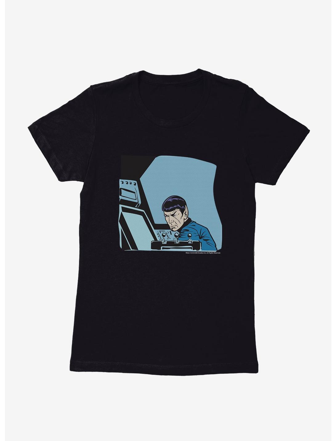 Star Trek Spock Control Room Womens T-Shirt, , hi-res