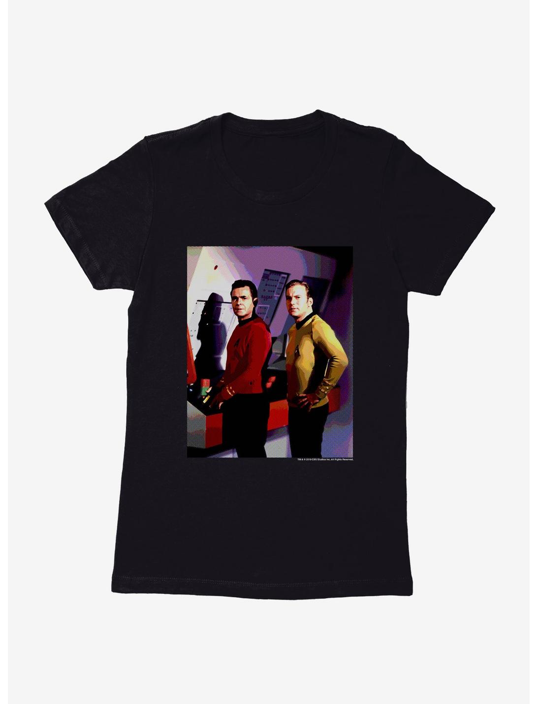 Star Trek Scotty And Kirk Colorized Womens T-Shirt, , hi-res