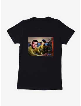 Star Trek Spock And Kirk Colorized Womens T-Shirt, , hi-res