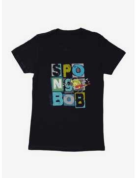 SpongeBob SquarePants Guitar Rocking Out Womens T-Shirt, , hi-res