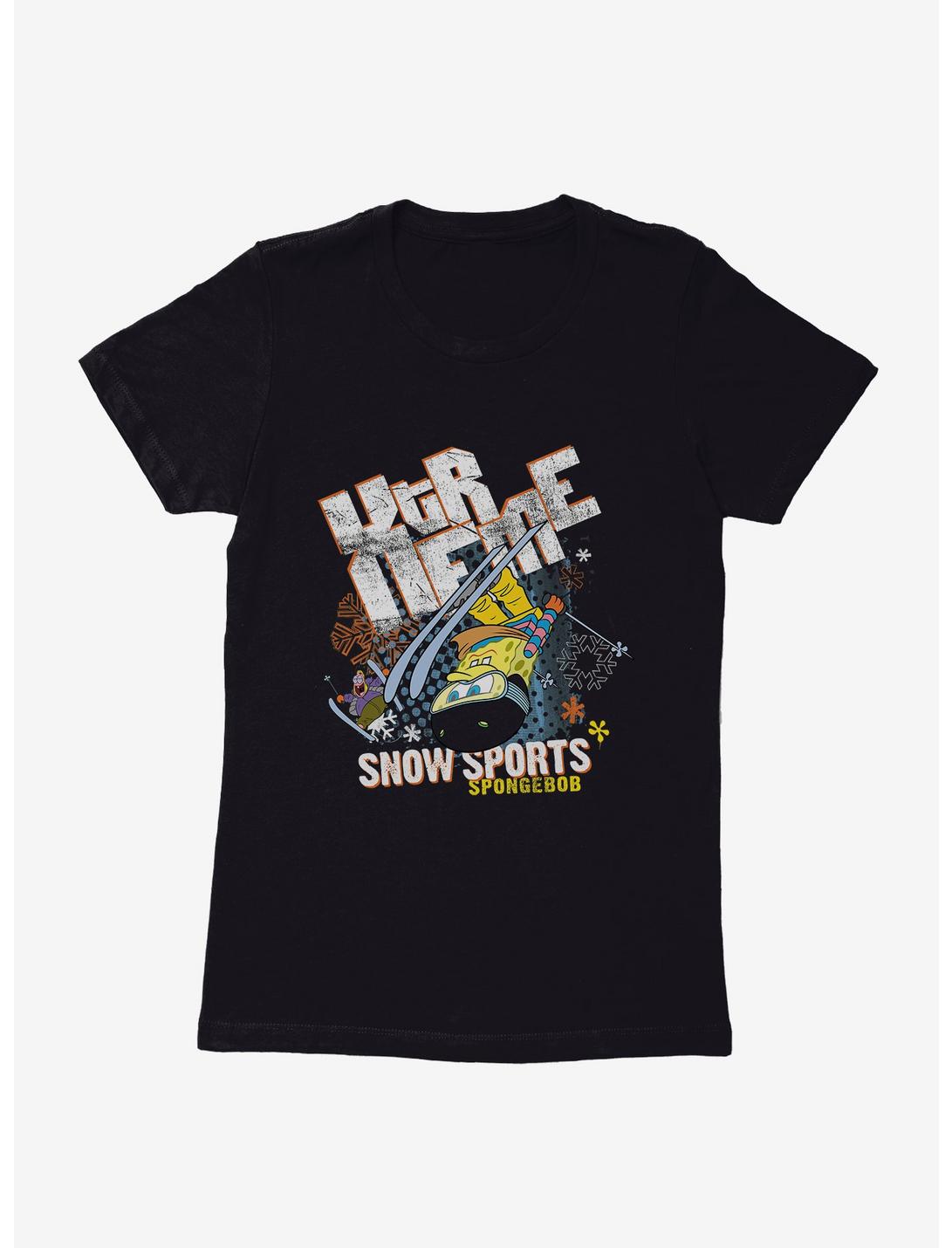 SpongeBob SquarePants Xtreme Snow Sports Womens T-Shirt, , hi-res