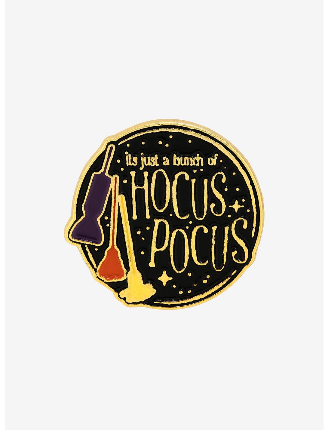Disney Hocus Pocus Broom Enamel Pin, , hi-res