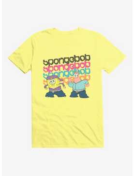 SpongeBob SquarePants Dance Crew SpongeBob Patrick T-Shirt, , hi-res