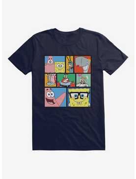 SpongeBob SquarePants Comp Bikini Bottom Friends T-Shirt, , hi-res