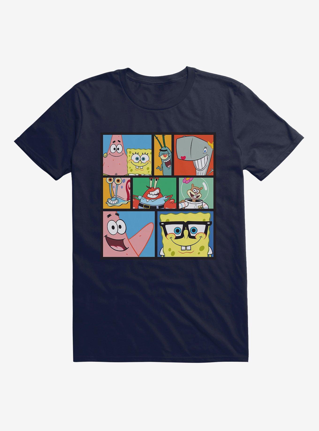 SpongeBob SquarePants Comp Bikini Bottom Friends T-Shirt, , hi-res