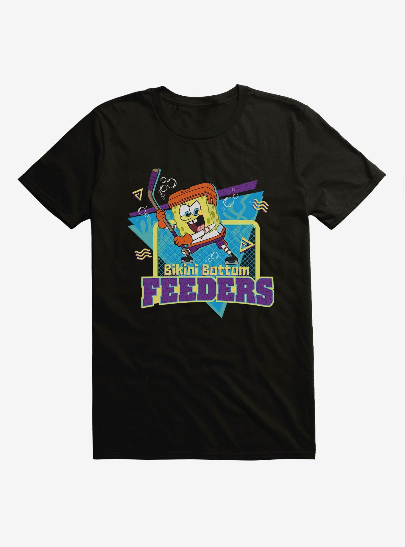 SpongeBob SquarePants Feeders Hockey Goal T-Shirt, , hi-res