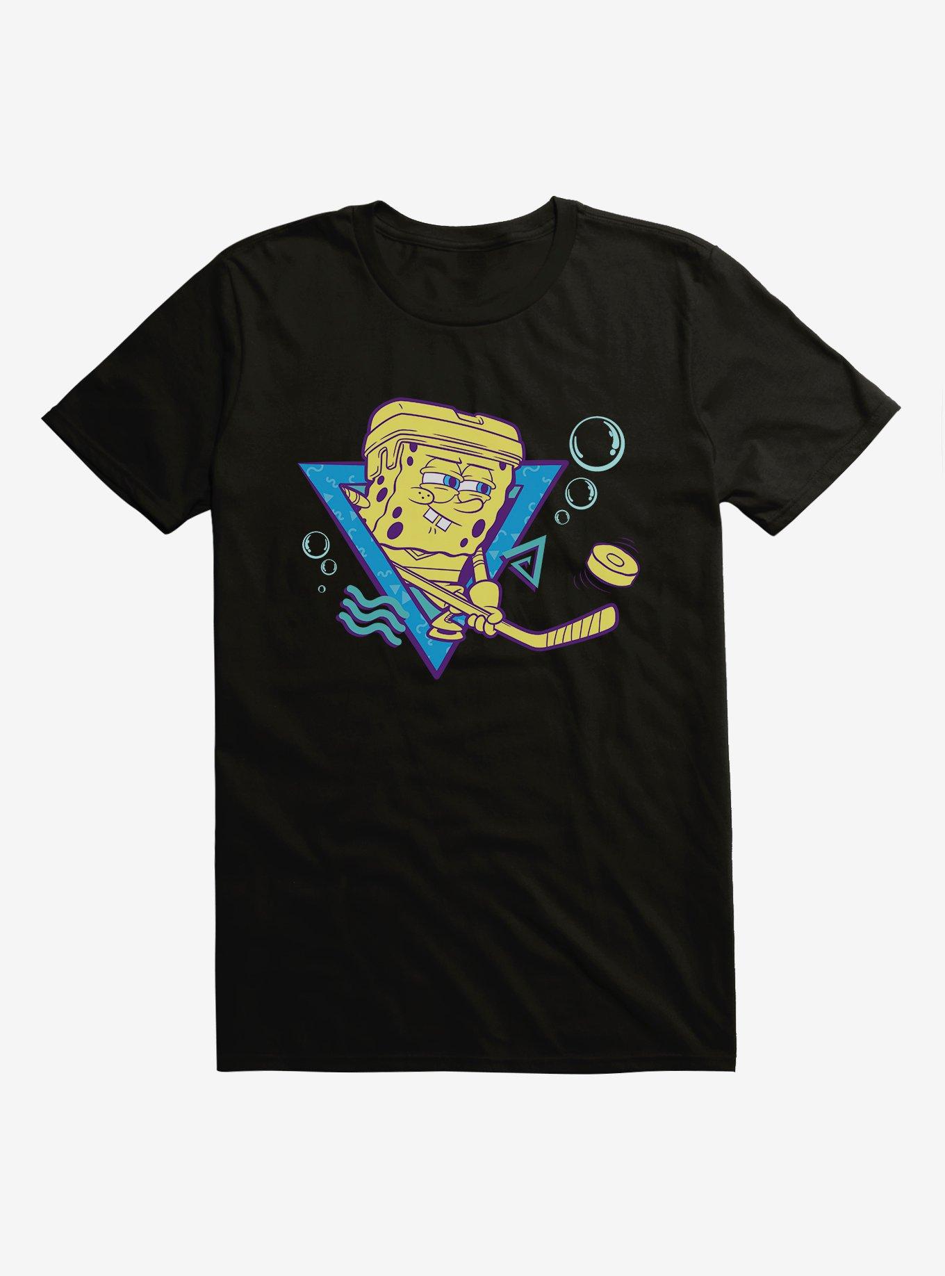 SpongeBob SquarePants Hockey Team T-Shirt, BLACK, hi-res