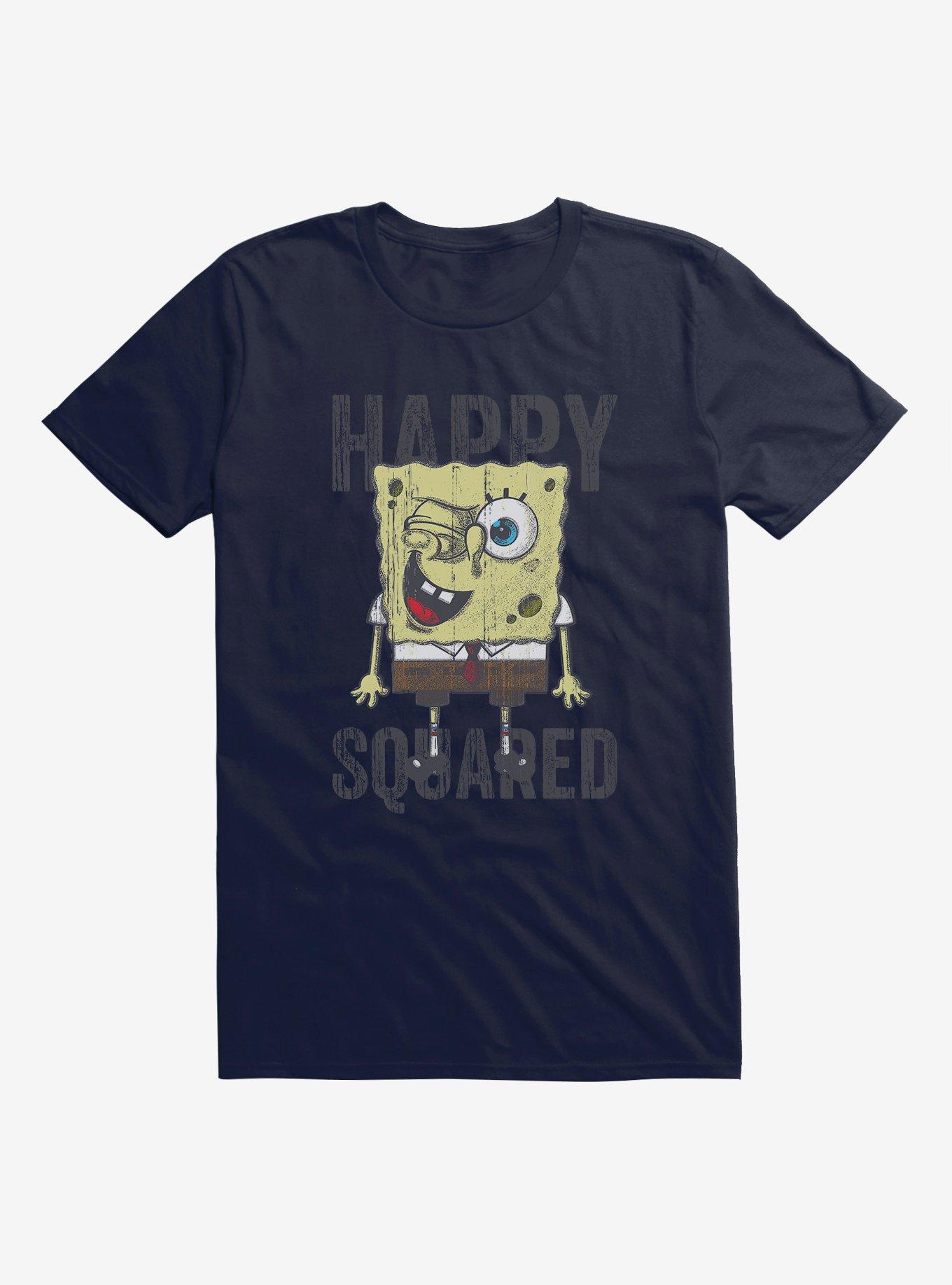 SpongeBob SquarePants Happy Squared Sponge T-Shirt | Hot Topic