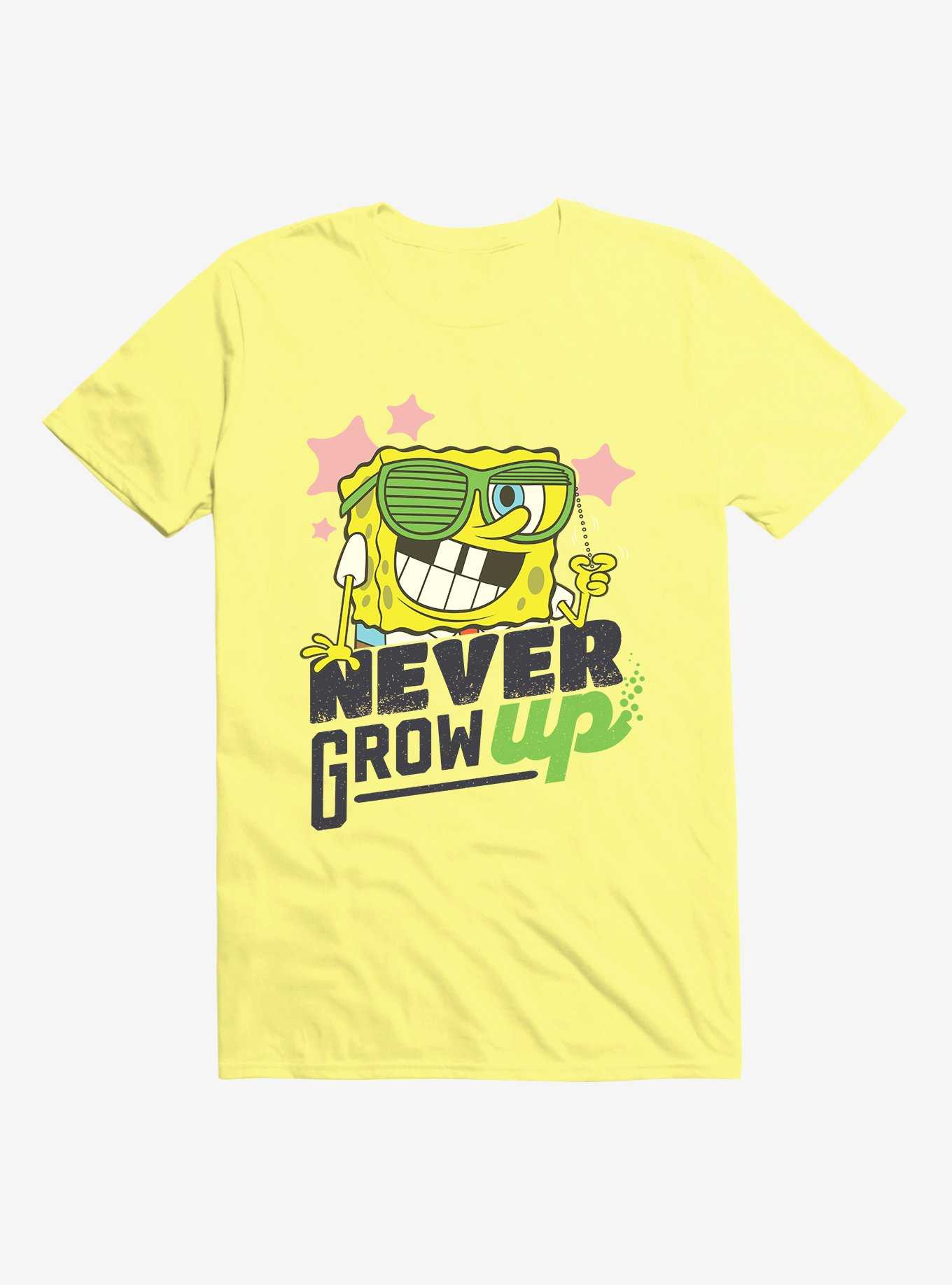 SpongeBob SquarePants Never Grow Up T-Shirt, , hi-res