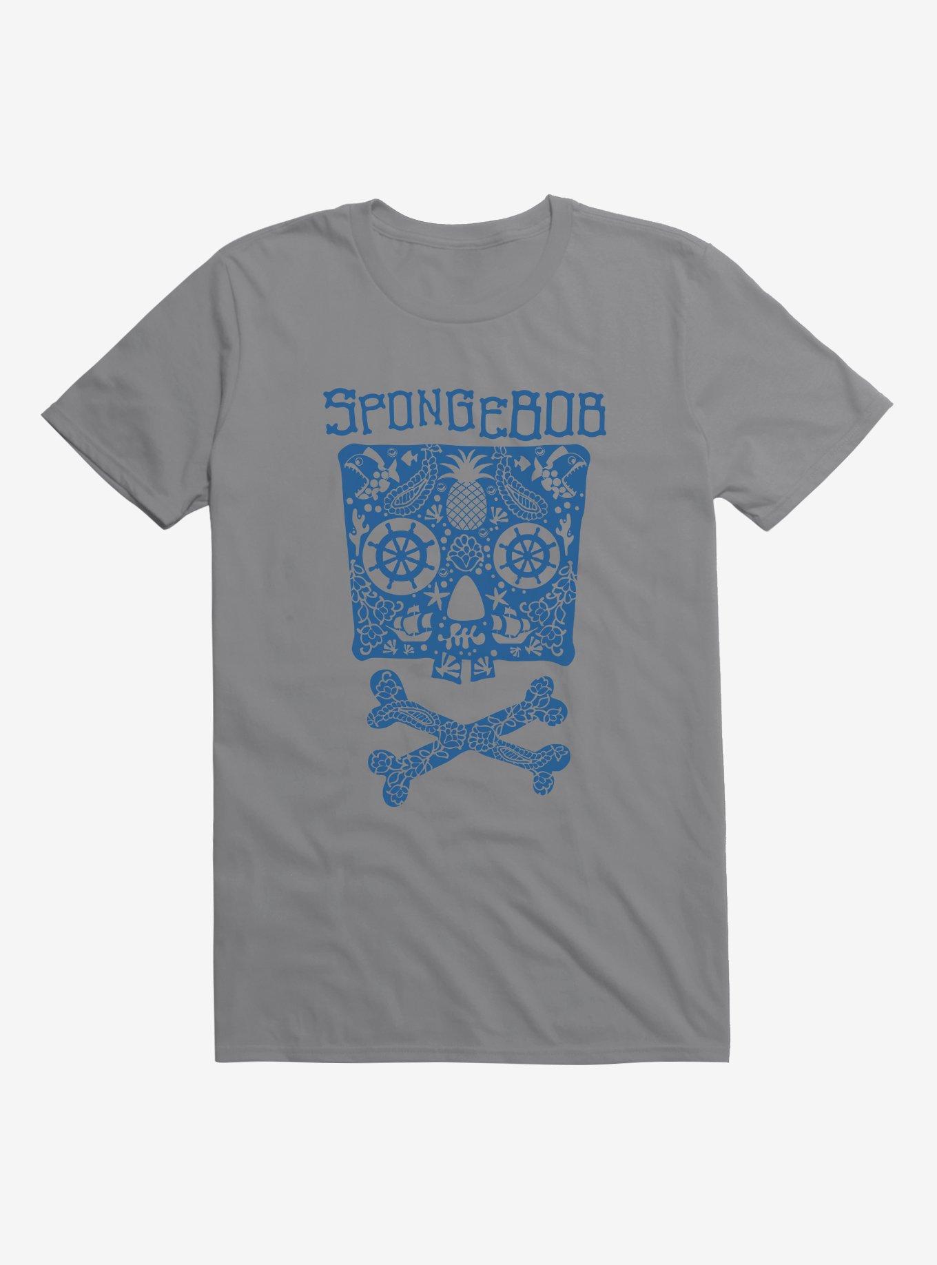 SpongeBob SquarePants Skulls And Bones SpongeBob T-Shirt, , hi-res