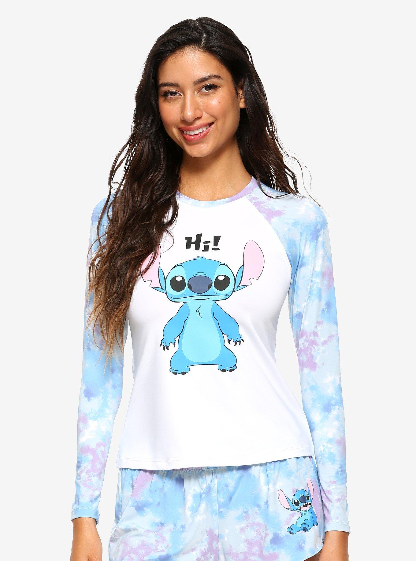 Disney Lilo & Stitch Tie-Dye Girls Rash Guard, MULTI, hi-res