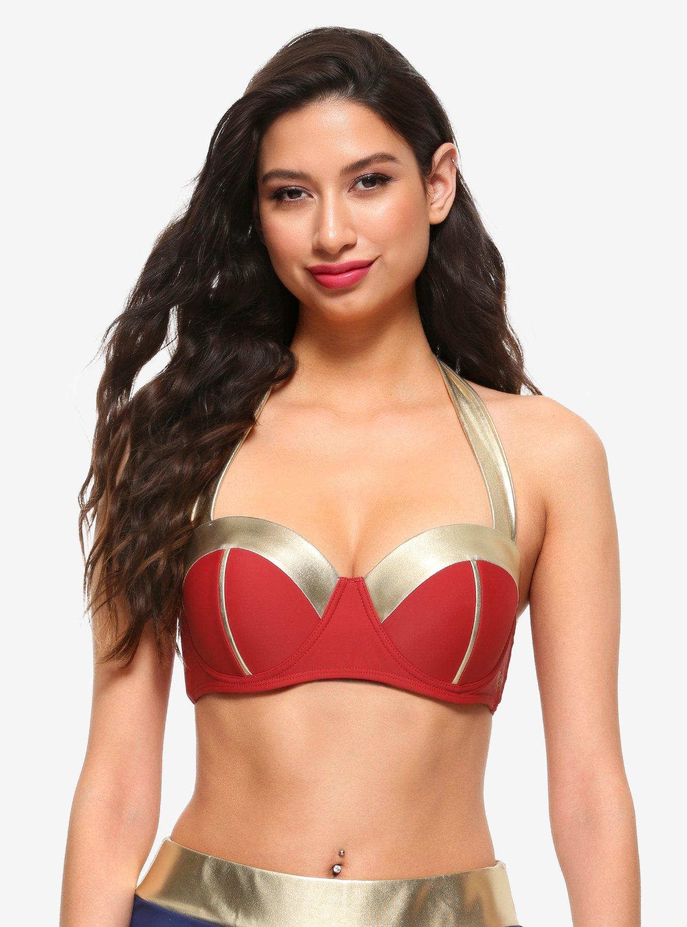 Wonder woman store bikini top