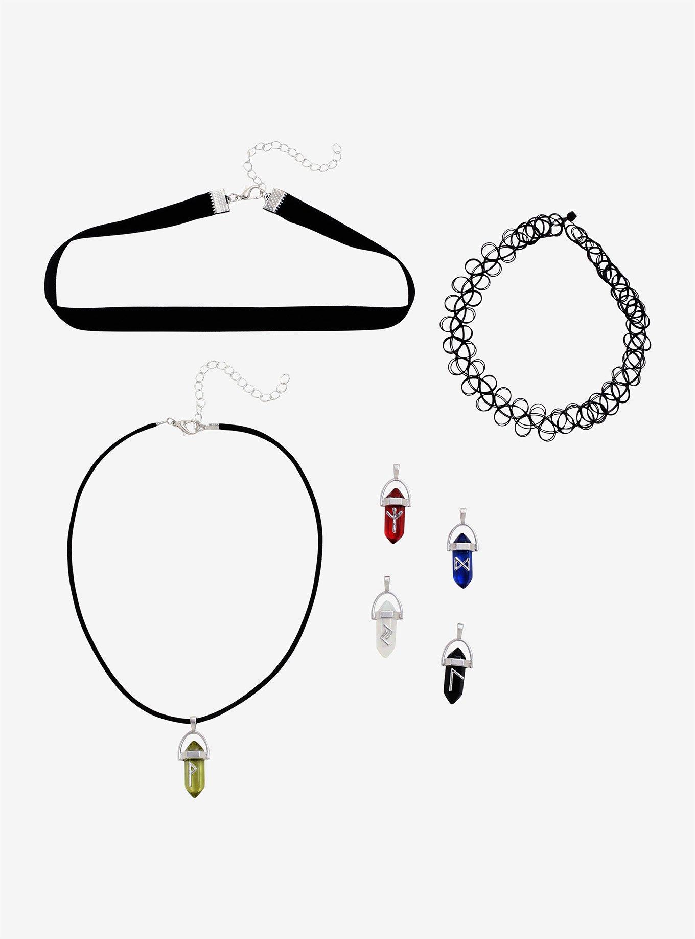 Witch Power Crystal Interchangeable Choker Set, , hi-res