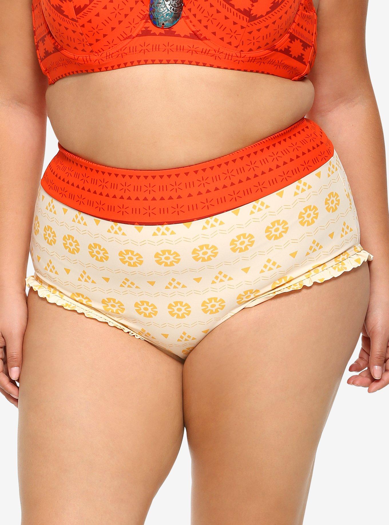 Disney Moana Heart Of Te Fiti Swim Bottoms Plus Size, MULTI, hi-res