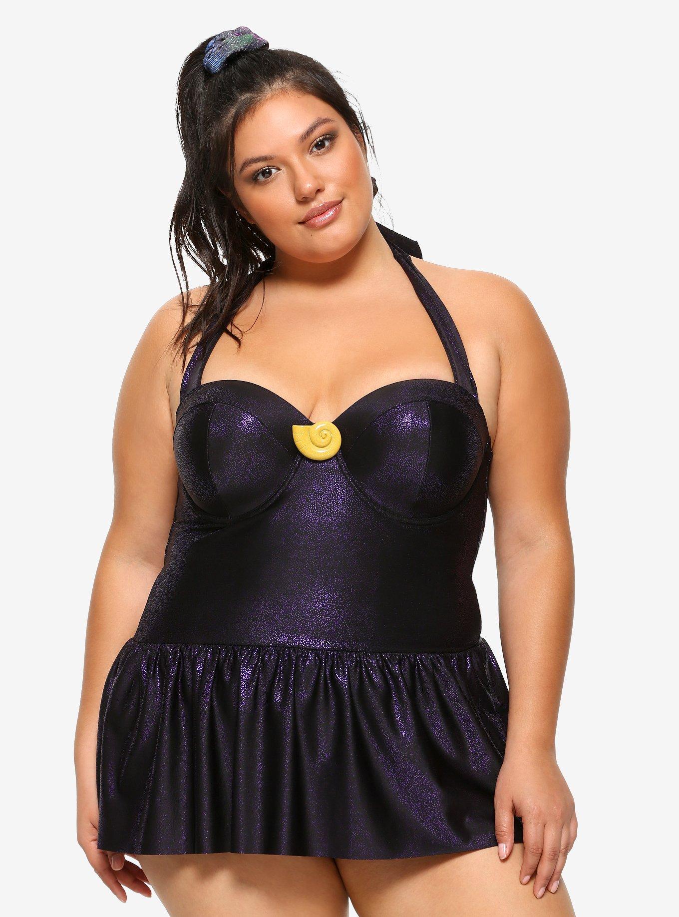 Disney The Little Mermaid Ursula Skirted Swimsuit Plus Size