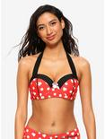 Disney Minnie Mouse Polka Dot Swim Top, MULTI, hi-res