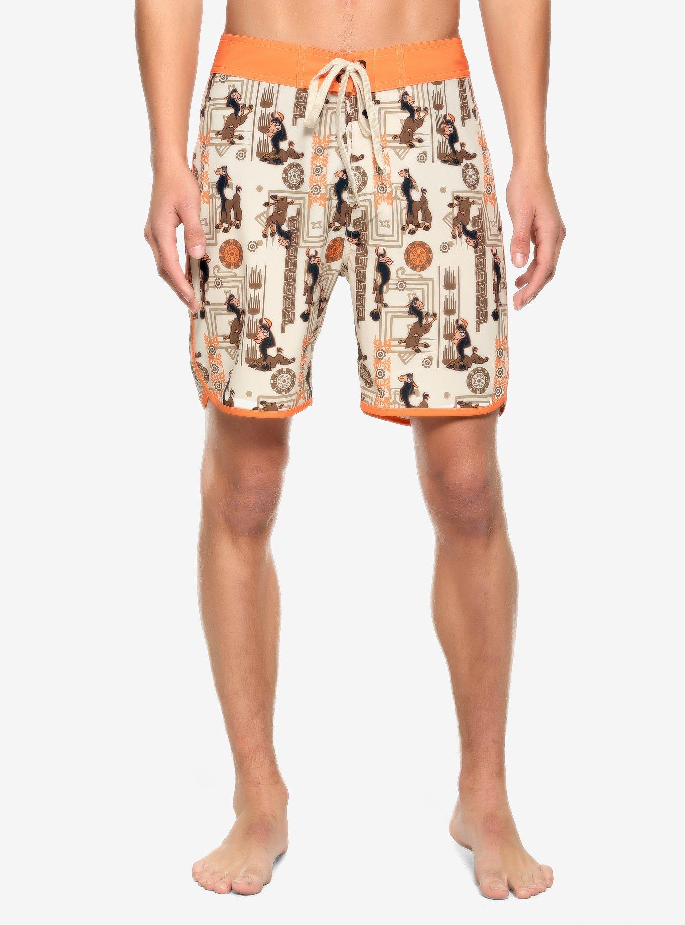 Disney The Emperor's New Groove Kuzco Swim Trunks, MULTI, hi-res