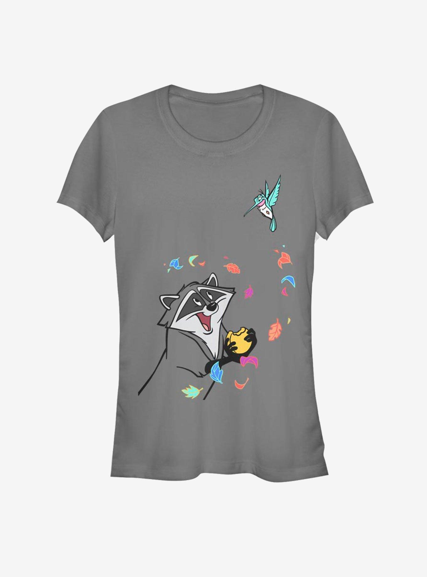 Disney Pocahontas Meeko and Flit Girls T-Shirt, , hi-res