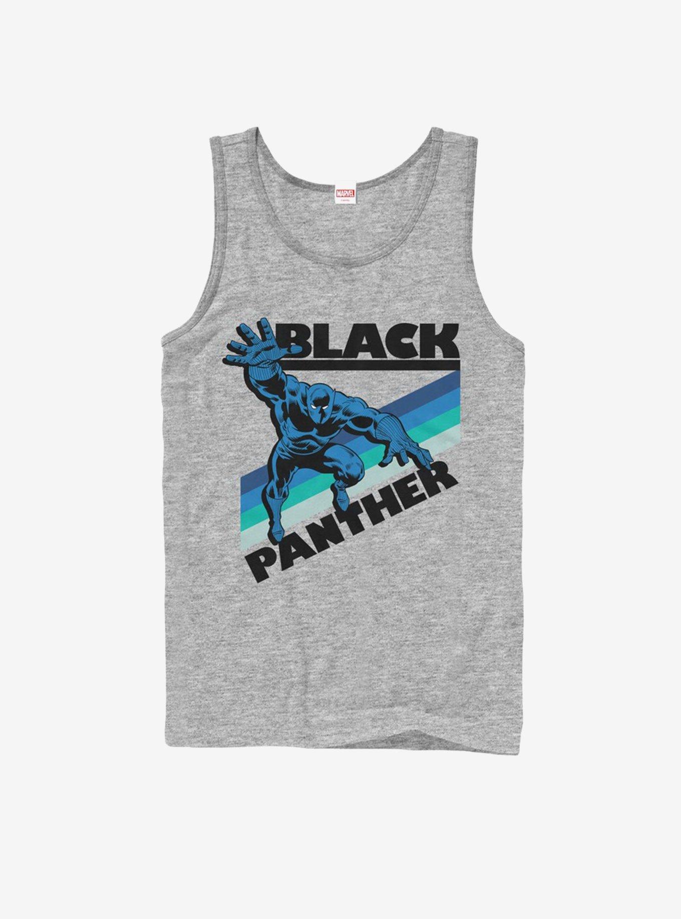 Marvel Black Panther Retro Panther Tank, ATH HTR, hi-res