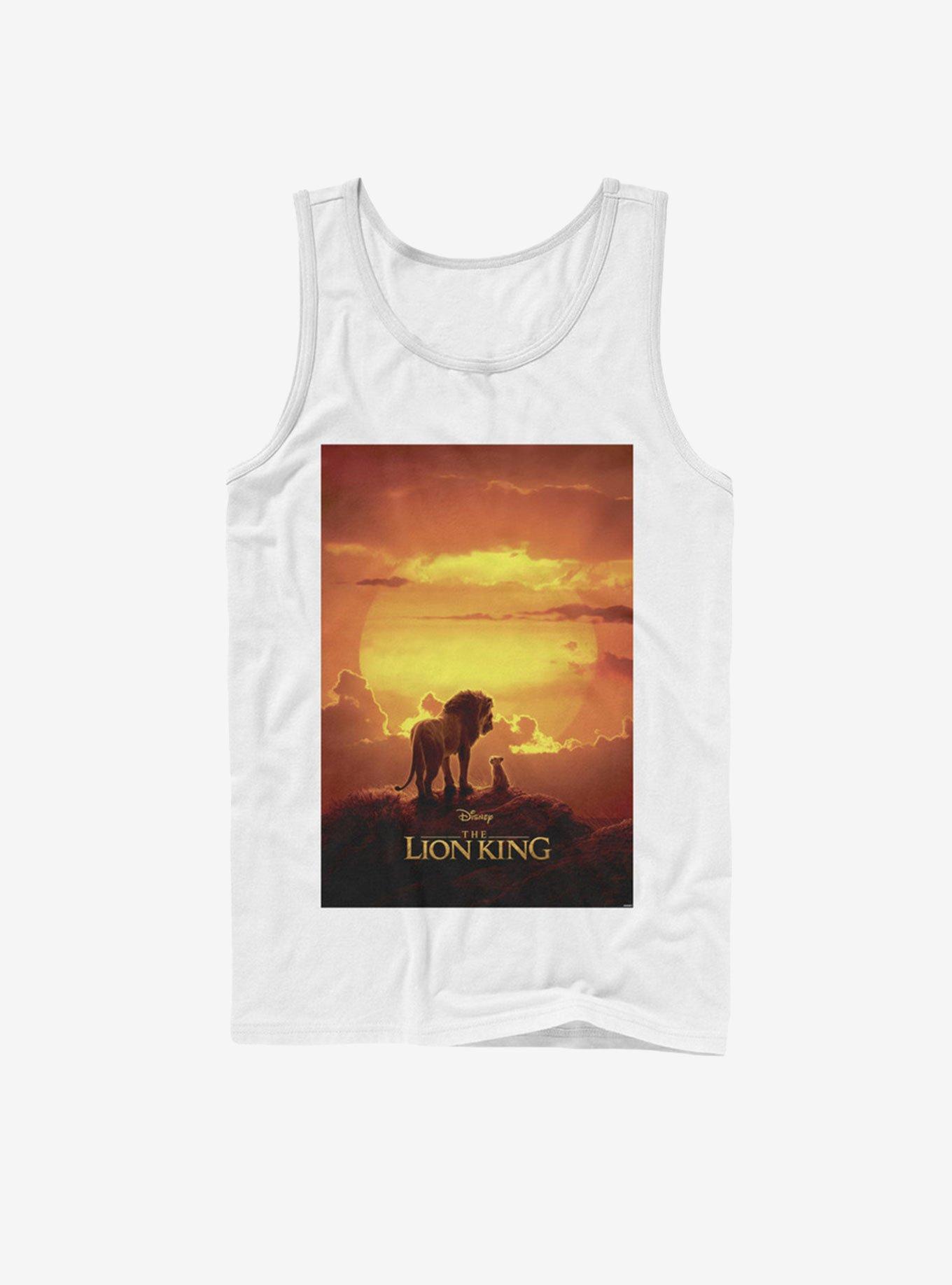 Disney Lion King Pride Rock Poster Tank, WHITE, hi-res