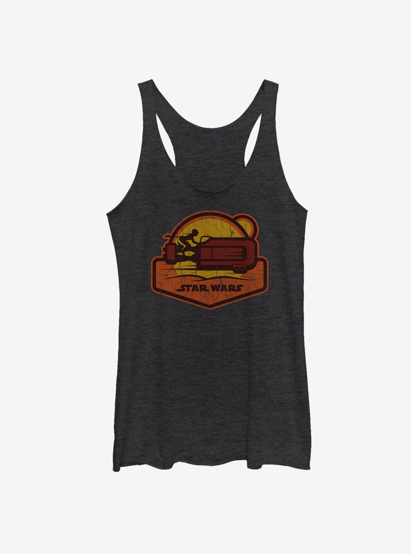 Star Wars Rey Badge Stress Girls Tank, , hi-res