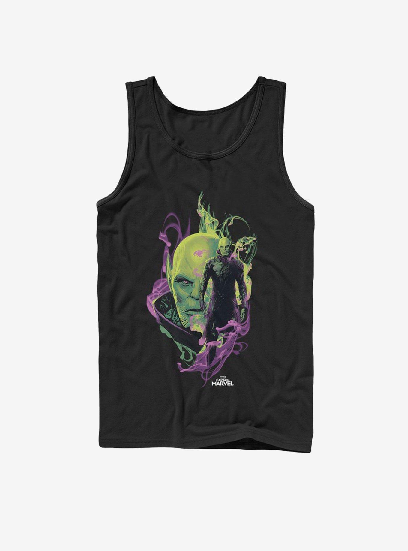 Marvel Captain Marvel In Smoke Tank, BLACK, hi-res