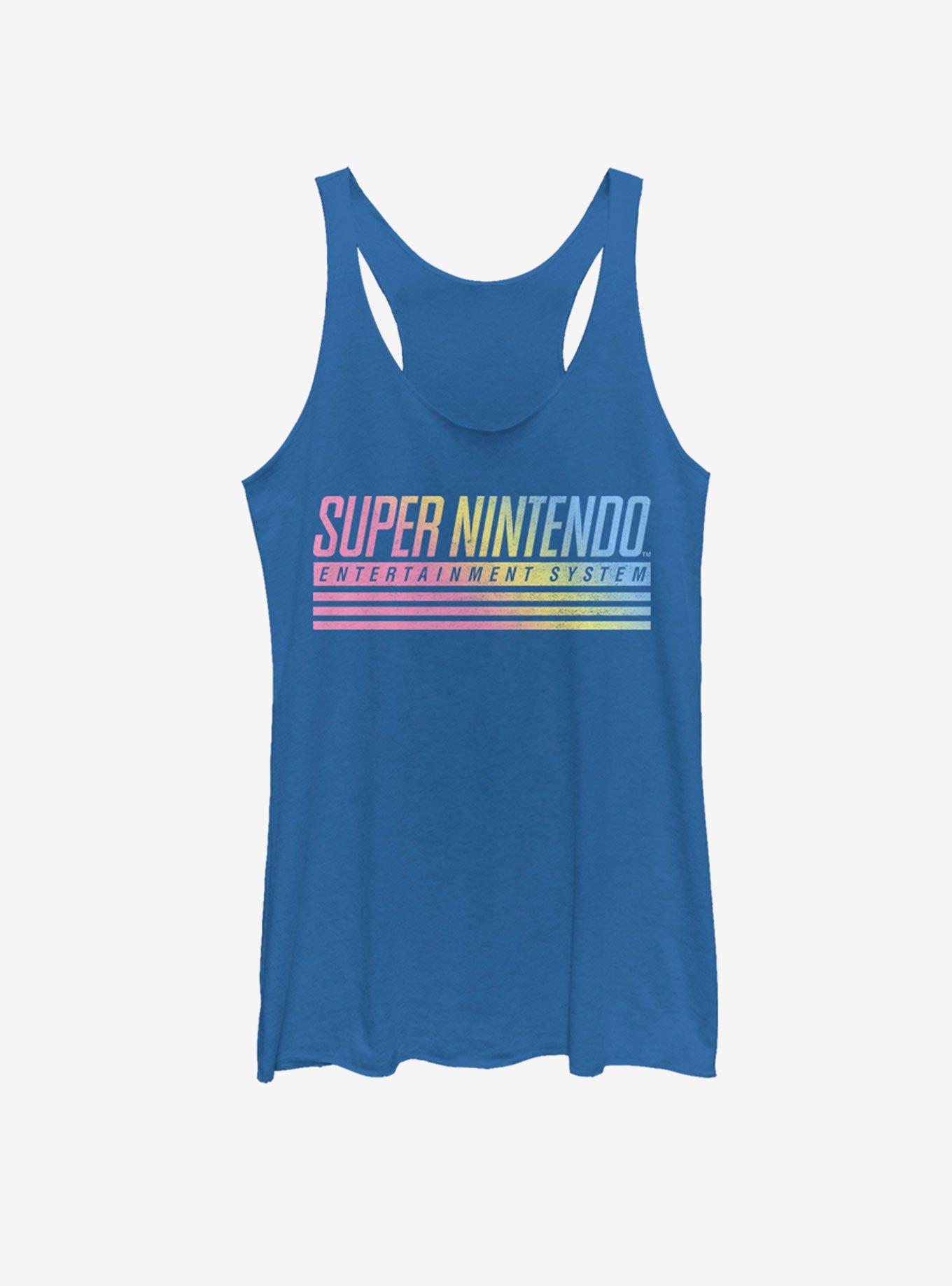 Nintendo Super Nintendo Gradient Girls Tank, ROY HTR, hi-res