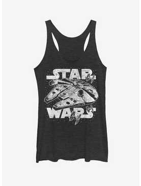 Star Wars Millennium Falcon and TIE Fighters Girls Tank, , hi-res