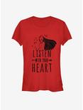 Disney Pocahontas Listen With Your Heart Pocahontas Girls T-Shirt, RED, hi-res