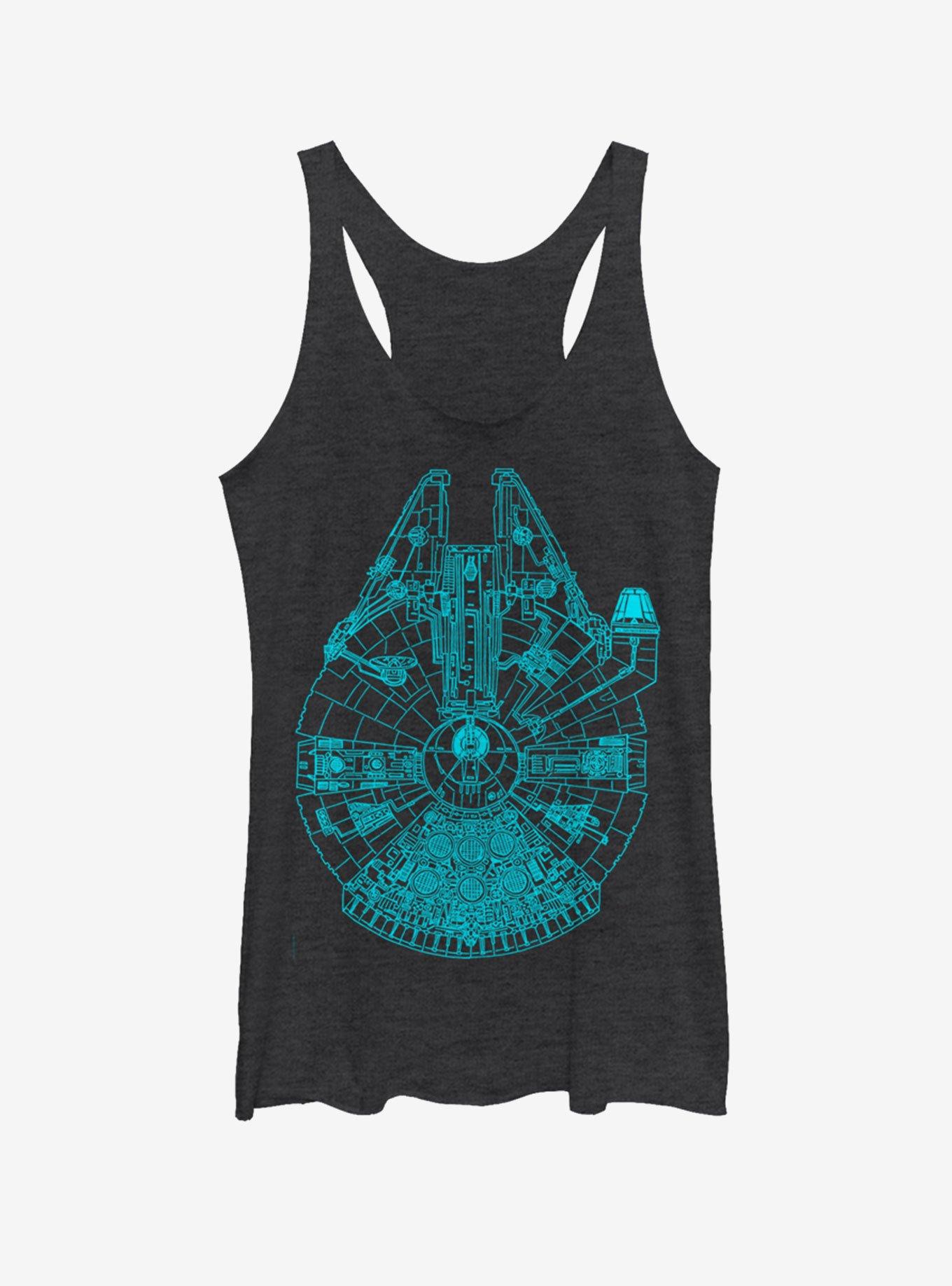 Star Wars Blue Falcon Girls Tank, , hi-res