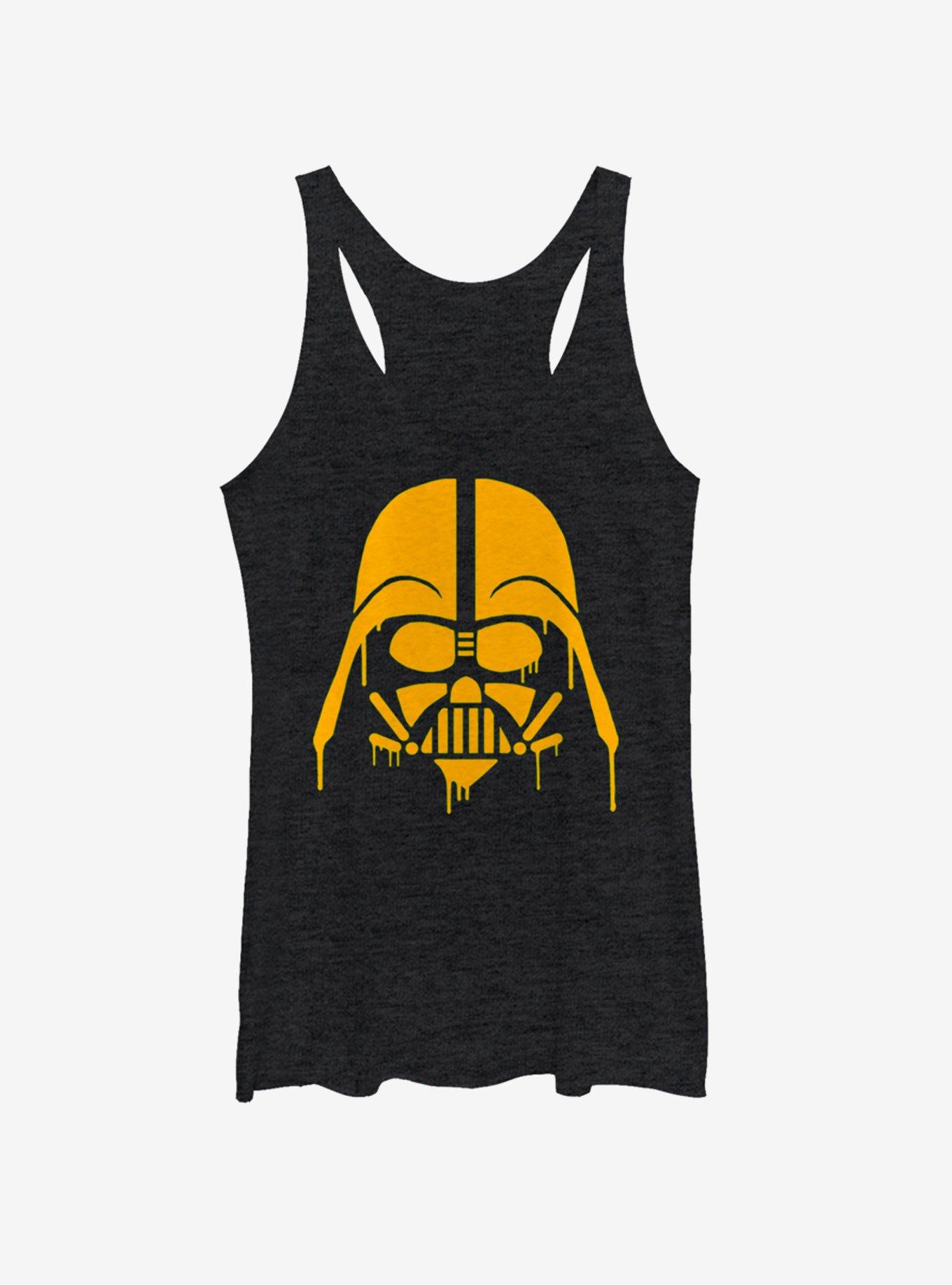 Star Wars Oozing Vader Girls Tank, BLK HTR, hi-res