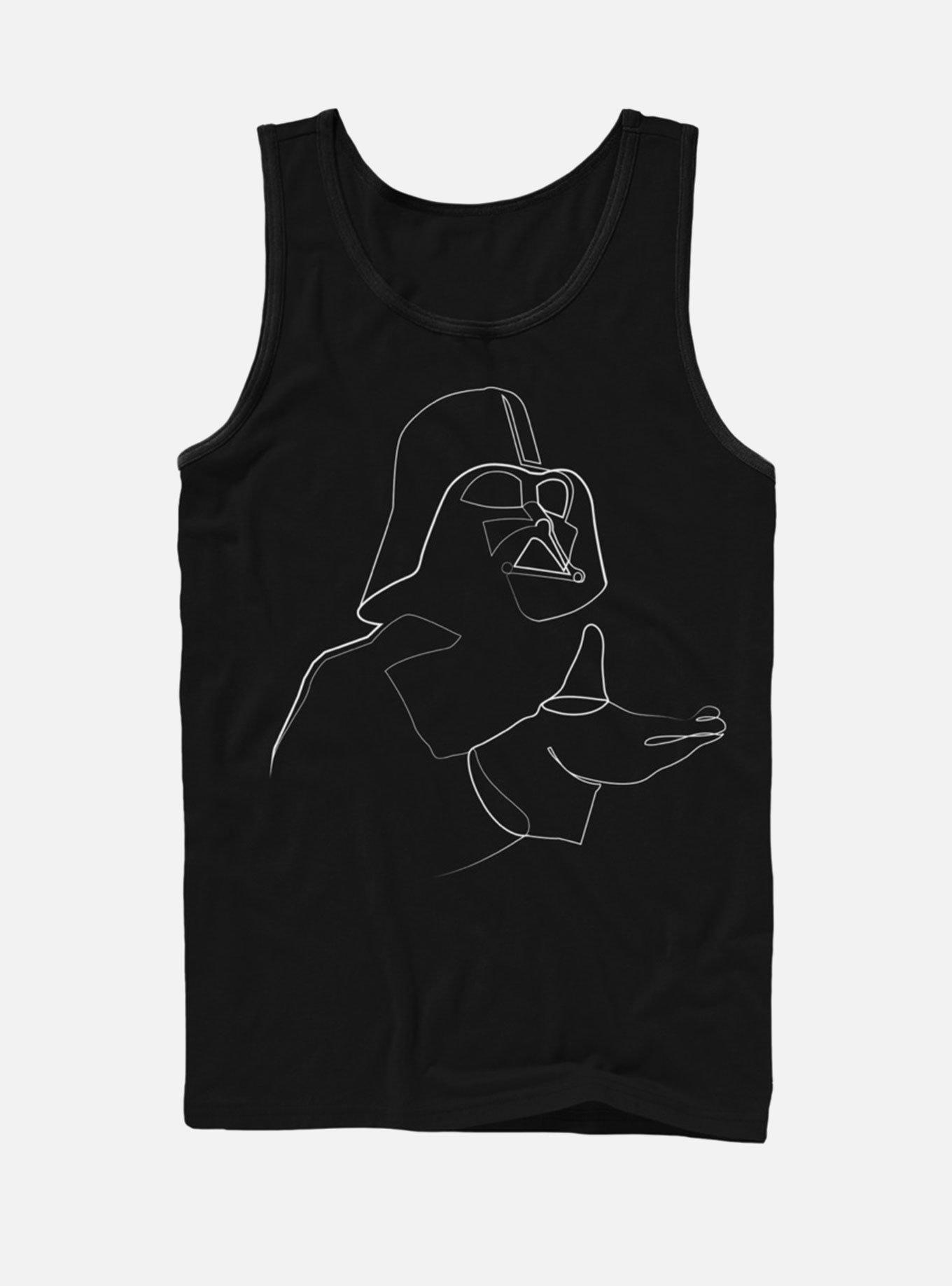 Star Wars Simple Vader Tank , BLACK, hi-res