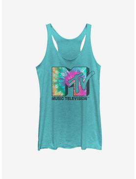 MTV Tie-Dye Logo Girls Tank, , hi-res