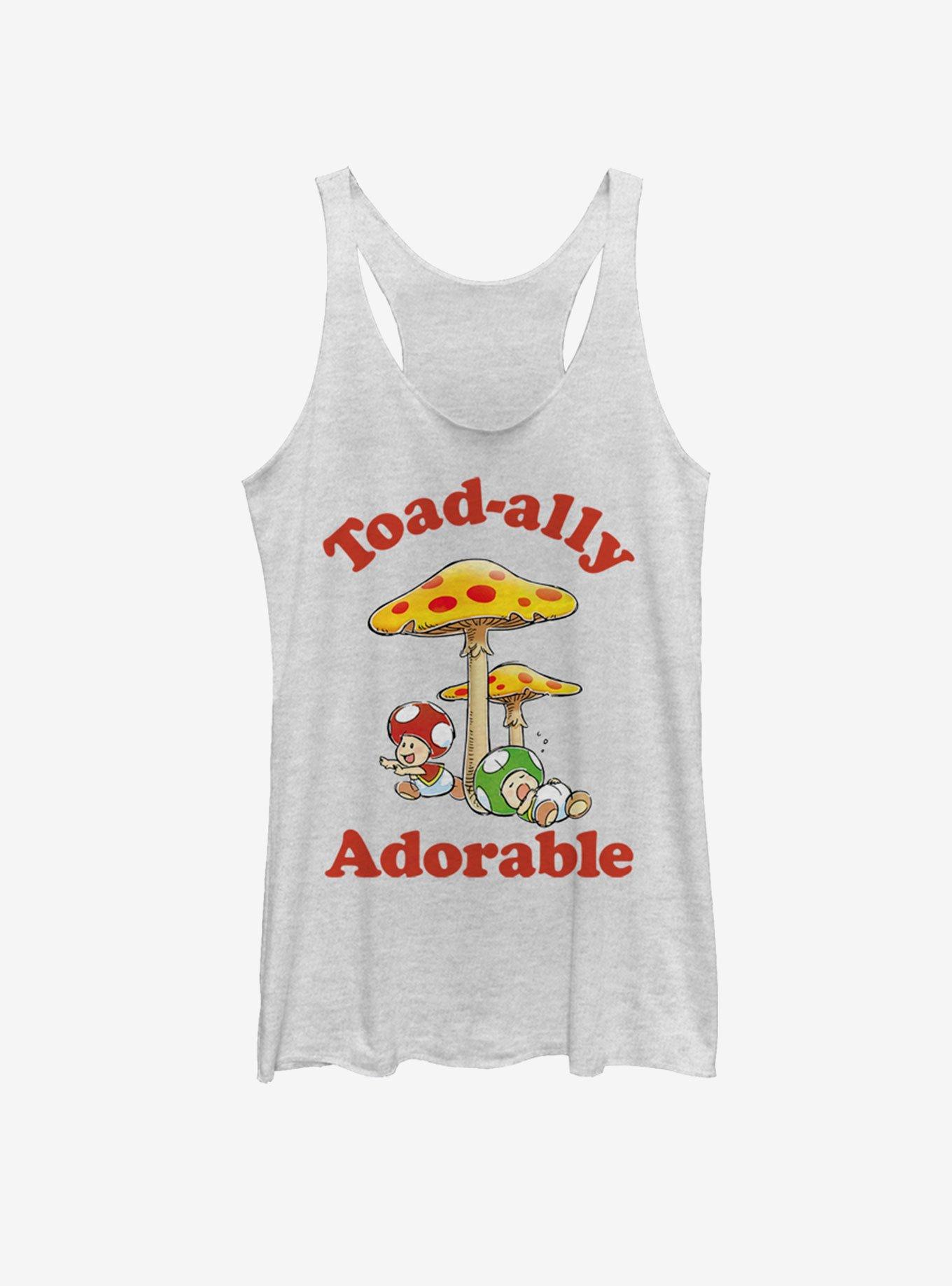 Nintendo Todally Girls Tank, WHITE HTR, hi-res