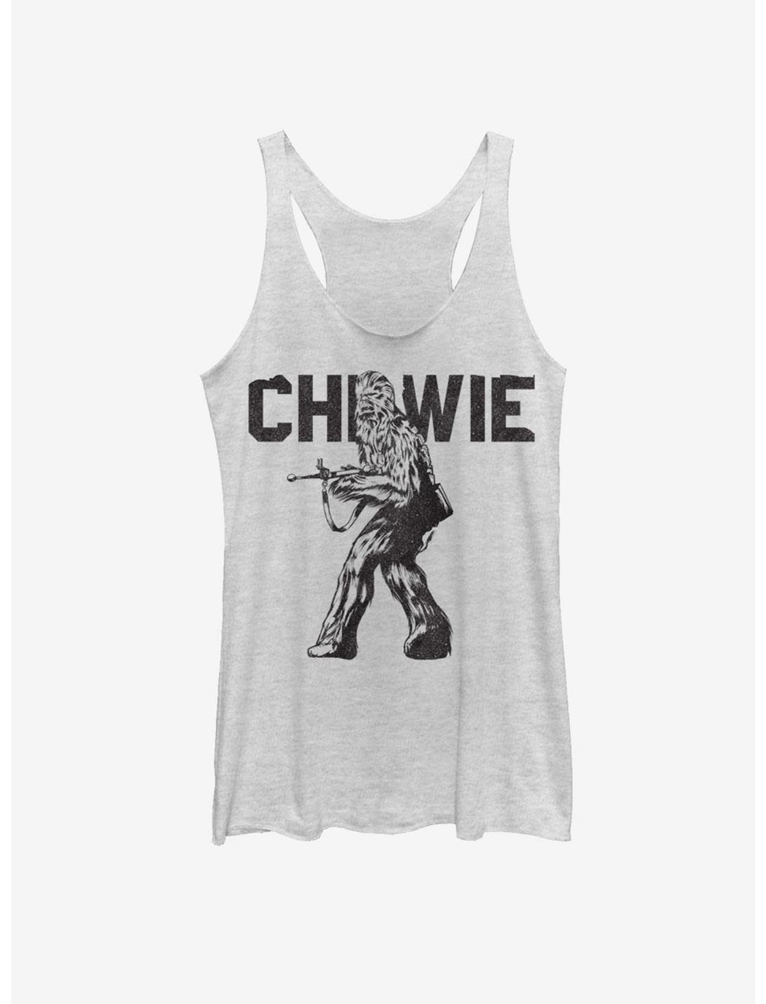 Star Wars Chewy Girls Tank, WHITE HTR, hi-res