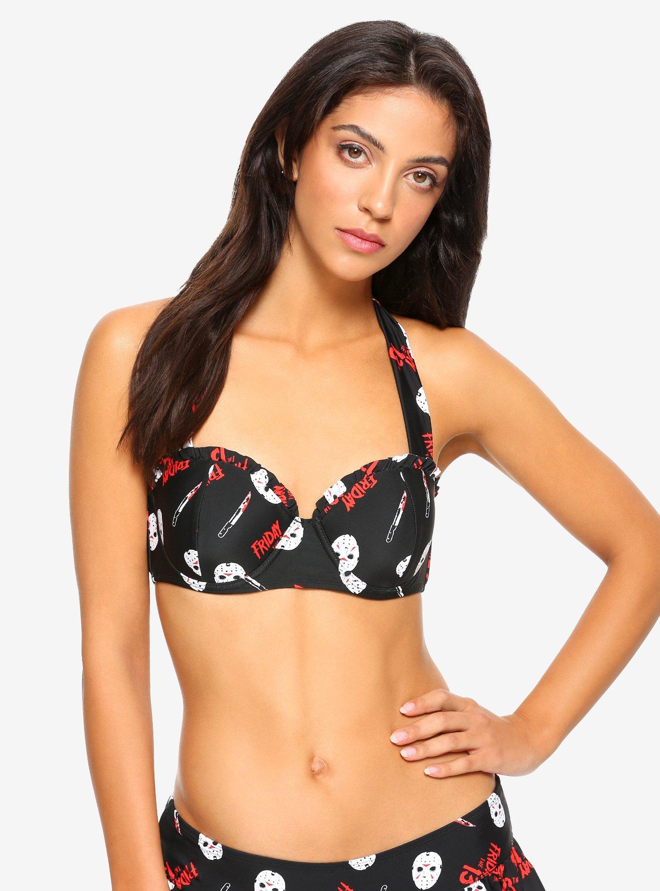 Friday The 13th Jason Mask Swim Top