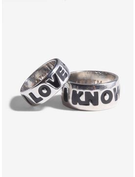 Star Wars Couple I Love You I Know Ring Set, , hi-res