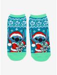 Disney Lilo & Stitch Holiday No-Show Socks, , hi-res