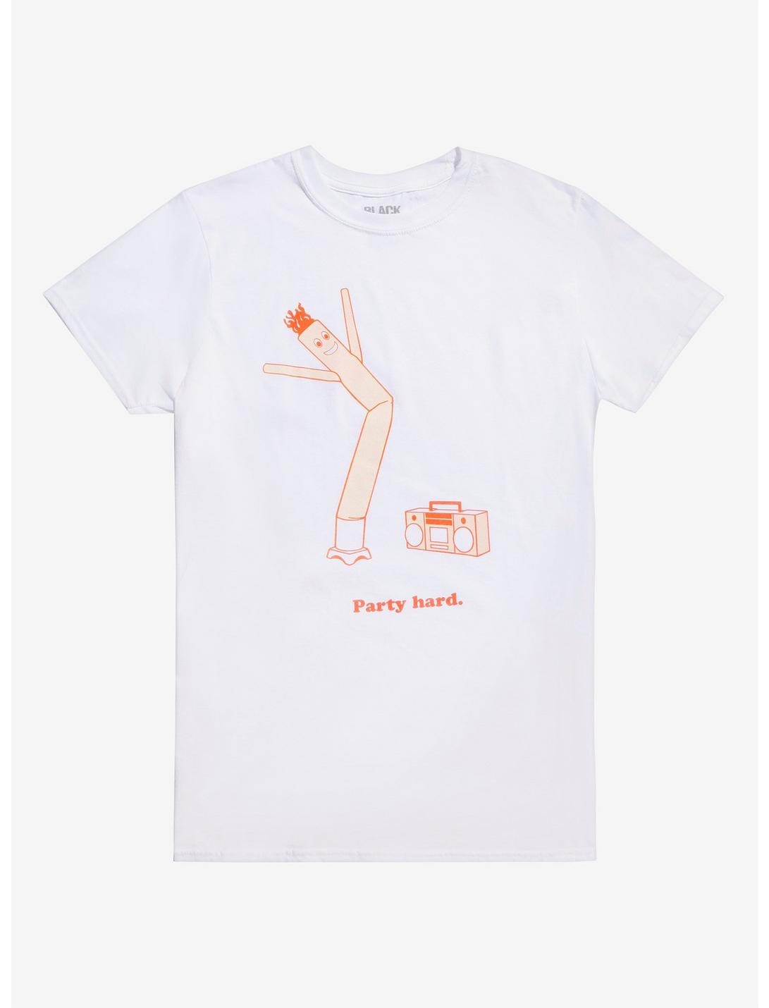 Party Hard T-Shirt By Christopher Allen Treso, RED, hi-res