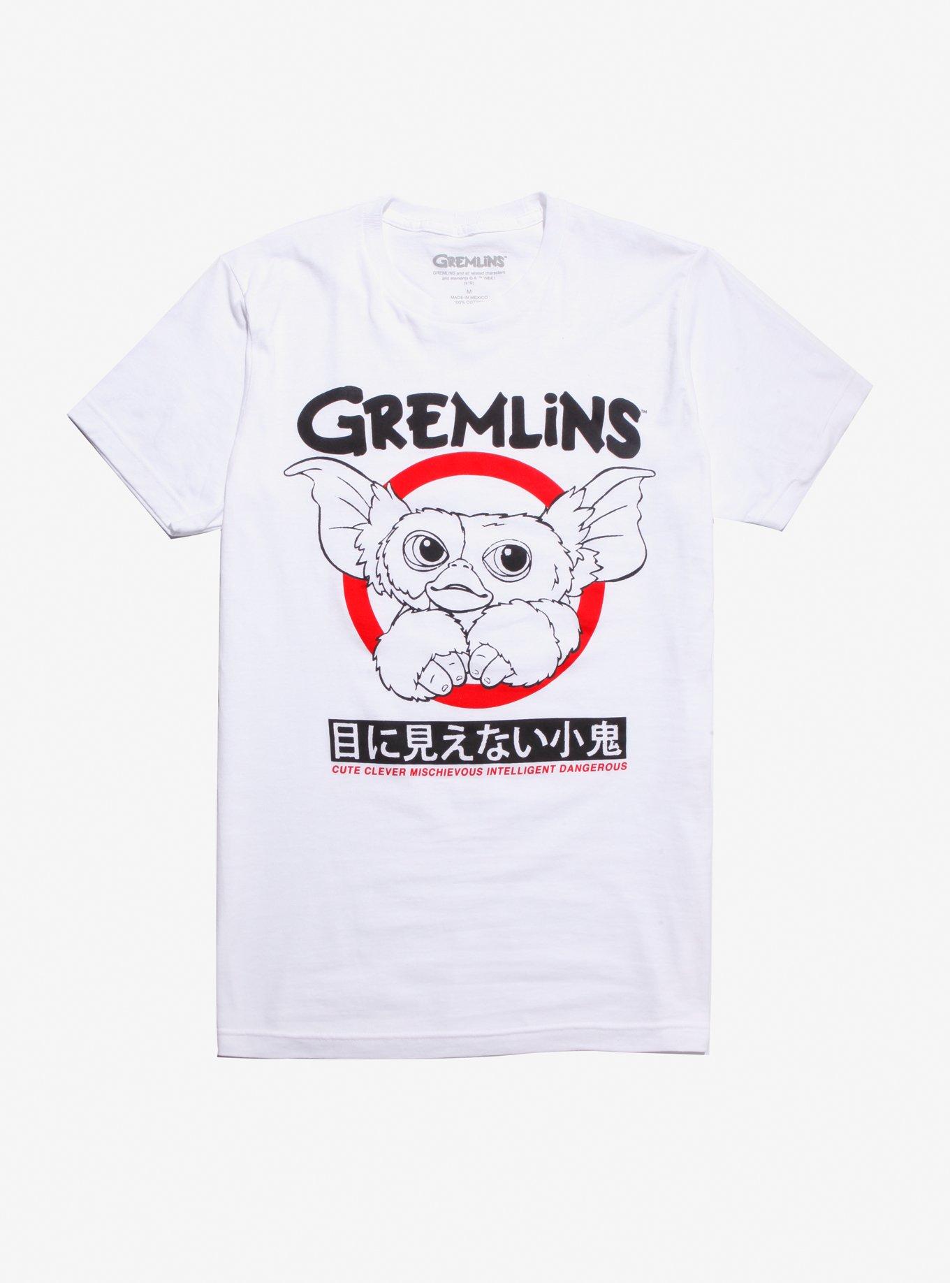 Gremlins Gizmo Line Art T-Shirt, RED, hi-res