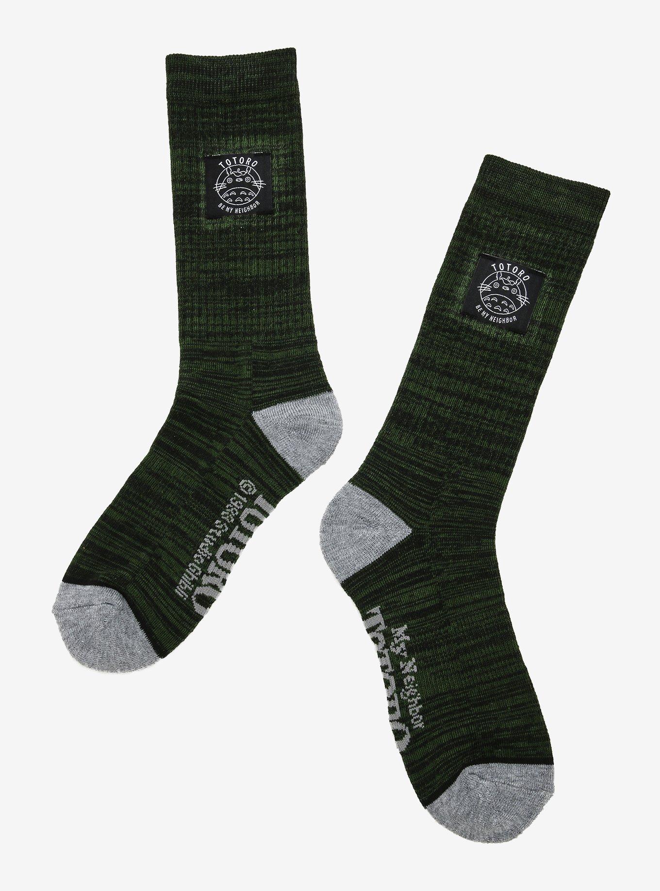 Studio Ghibli My Neighbor Totoro Be My Neighbor Crew Socks - BoxLunch Exclusive, , hi-res
