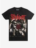 Slipknot We Are Not Your Kind Mask Split T-Shirt, BLACK, hi-res